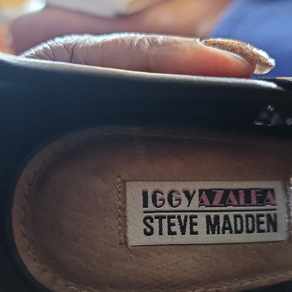 Steve Madden Black Mesh Cutout High Heel Sandals - Picture 3 of 9